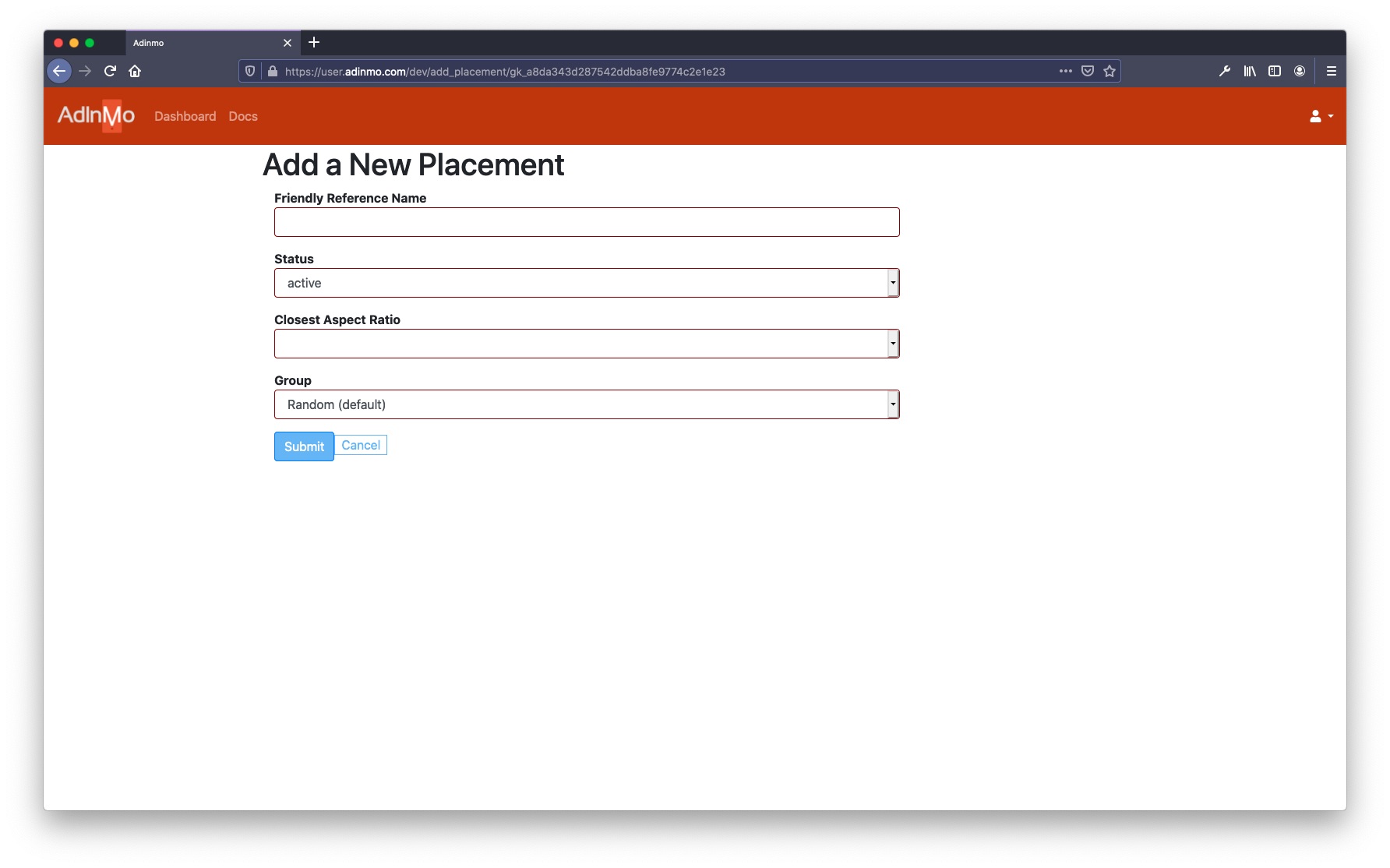 AddPlacement
